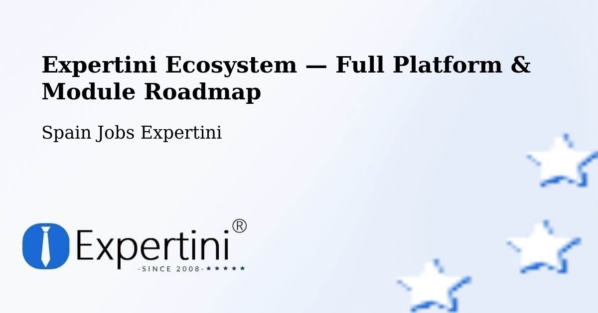 Expertini Ecosystem — Full Platform & Module Roadmap – Pol
