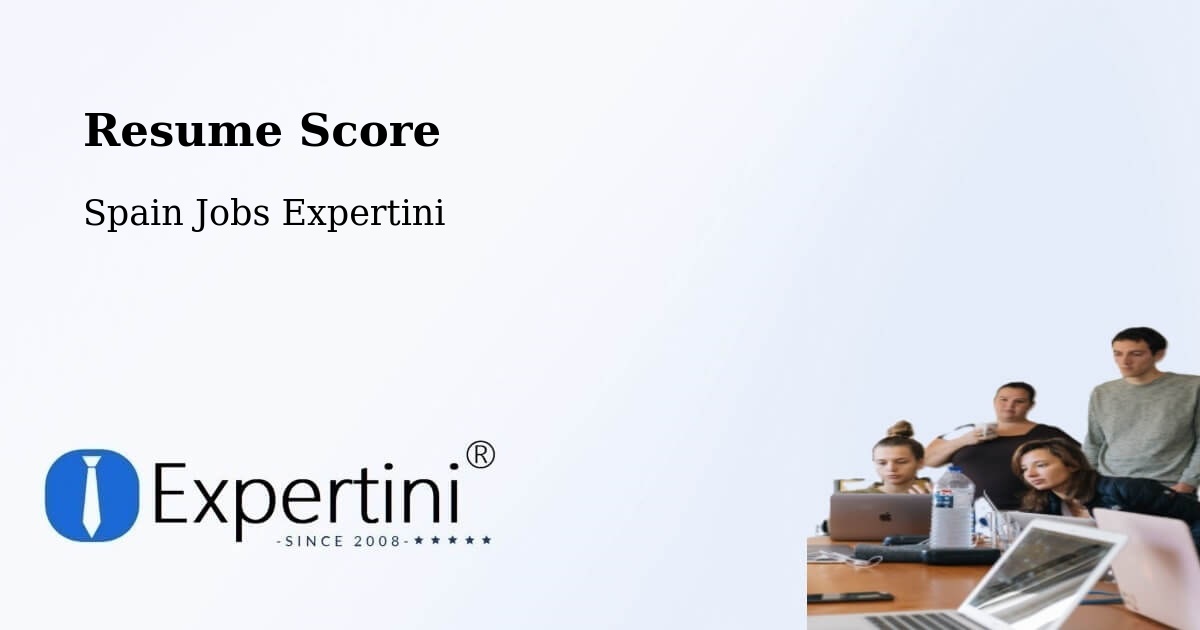 Resume Score & Job Description Match Tool – Pol - Spain Jobs Expertini
